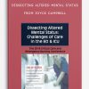 Dissecting Altered Mental Status Challenges of Care in the ED , ICU from Joyce Campbell