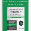 Ethical Principles in the Practice of Wisconsin Mental Health Professionals from Allan M