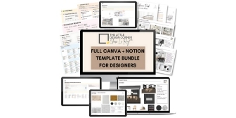 Clare Le Roy – The Complete Canva and Notion Template Bundle for Designers