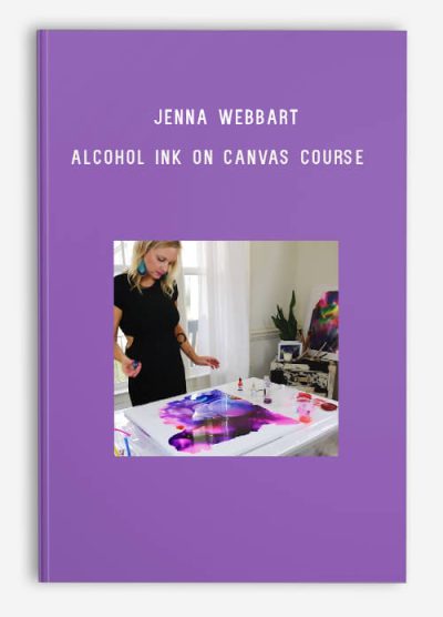 Jenna Webbart – Alcohol Ink on Canvas Course