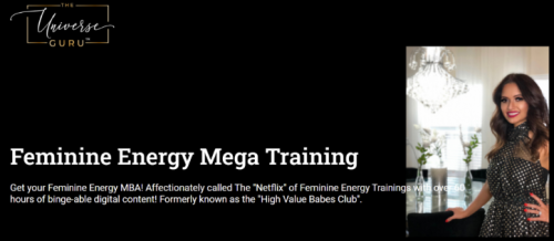 Mina Irfan – The Universe Guru – Feminine Energy Mega Training