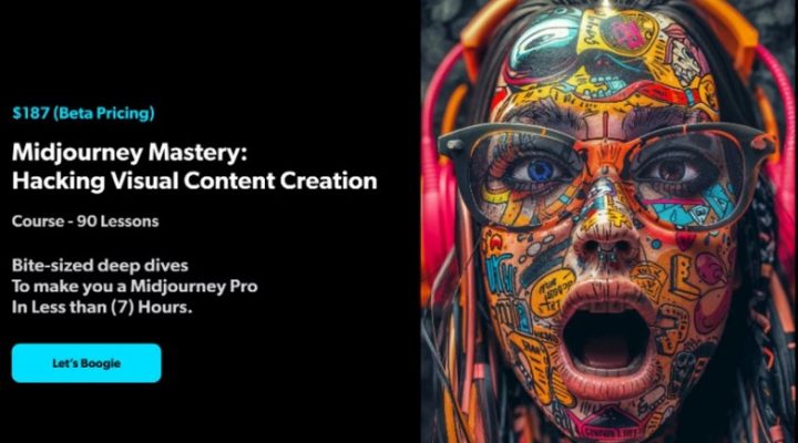 Midjourney Mastery – Hacking Visual Content Creation [Video Course]