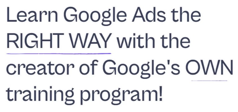 Oliver – Google Ads Masters – Learn Google Ads the RIGHT WAY